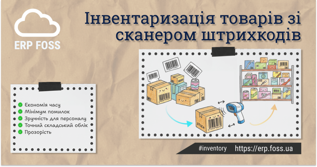 Інвентаризація зі сканером штрих-кодів: швидко, точно, без помилок